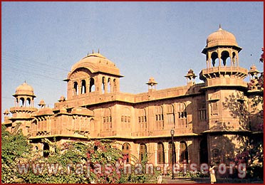 Lalgarh palace (Side view)-Bikaner, Rajasthan