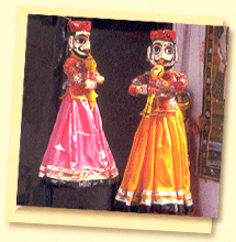 Puppen aus Rajasthan, 19 Tage Rajasthan und Nordindien Tour !